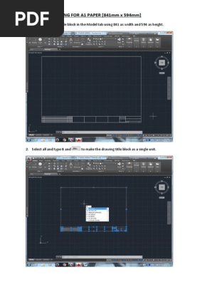 How to Do Setting for A1 Paper
