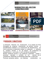 Marco Normativo Del Sector Construcción Peruano