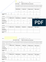 math habits tracker