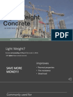 Light Weight Concrete Benefits for High Rise Structures