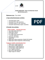 k407 Top Overhaul Instrument Activites