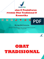 BBPOM Bimtek Pembinaan Pemasaran Non Konsumsi (Teknis Registrasi)