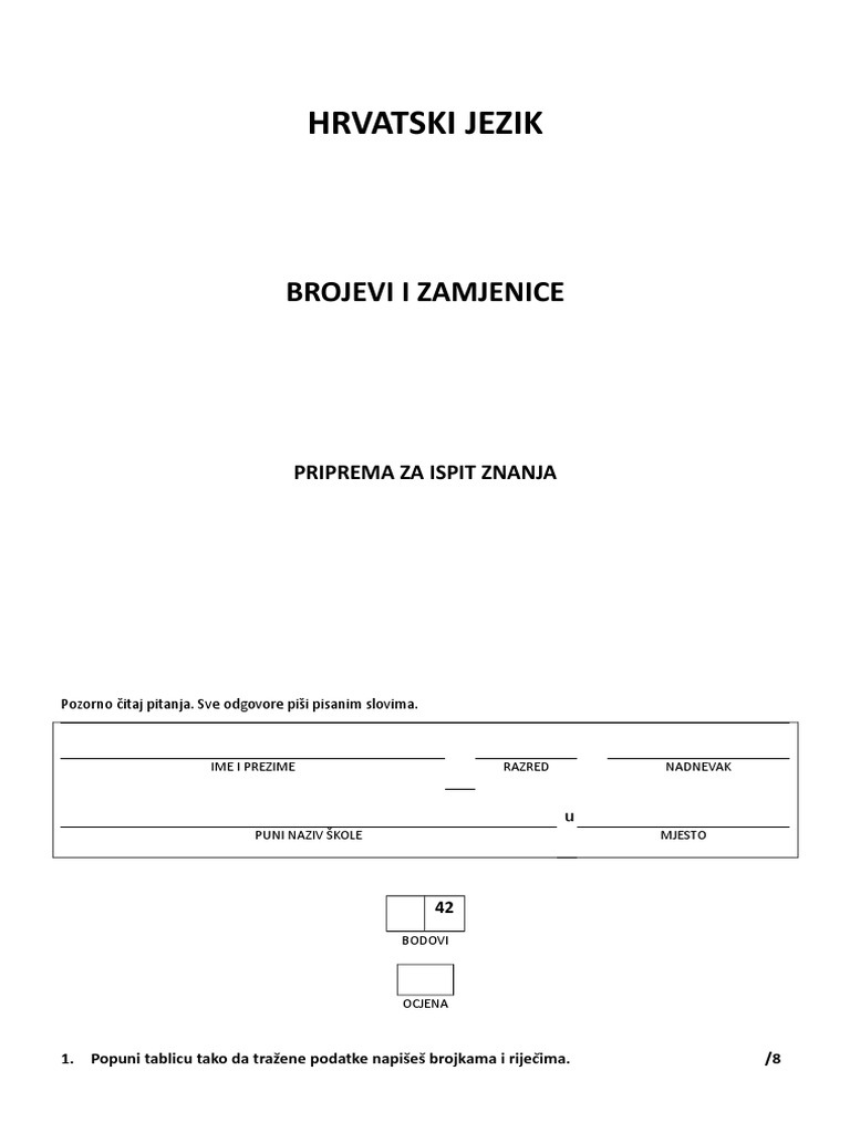 Brojevi | PDF