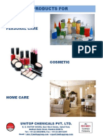 Cosmetic Personal Home Care