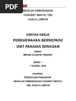 Kertas Kerja Perkhemahan 2018