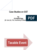 Case Studies On GST - CA Kamal Garg