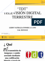 "TDT" Televisión Digital Terrestre: Leidy Nathalia Fonseca Cano Cód. 201511122