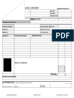 Automatic Purchase Order: Total