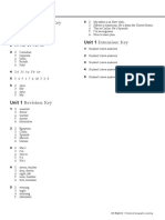 Unit 1: Extra Practice: Key