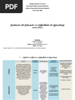 Evaluacion Del Educando Con Dificultades Del Aprendizaje. Cuadros Comparativos de Conceptos