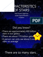 Characteristics of Stars