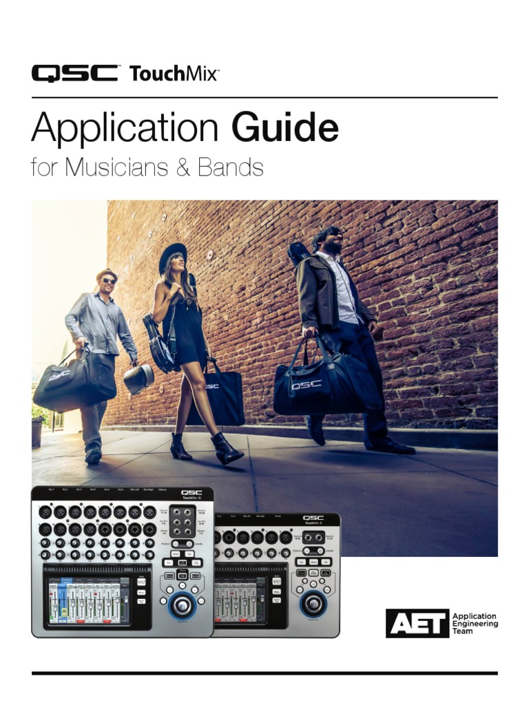 Application Guide: For Musicians & Bands | PDF | Sound Production ...