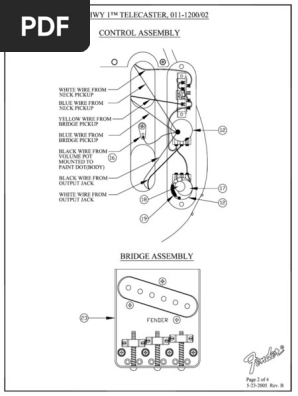 Fender - Guitar - Telecaster Wiring Diagram.pdf