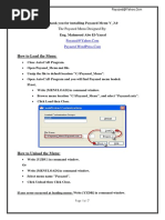 Payazed Menu Installation Guide | PDF