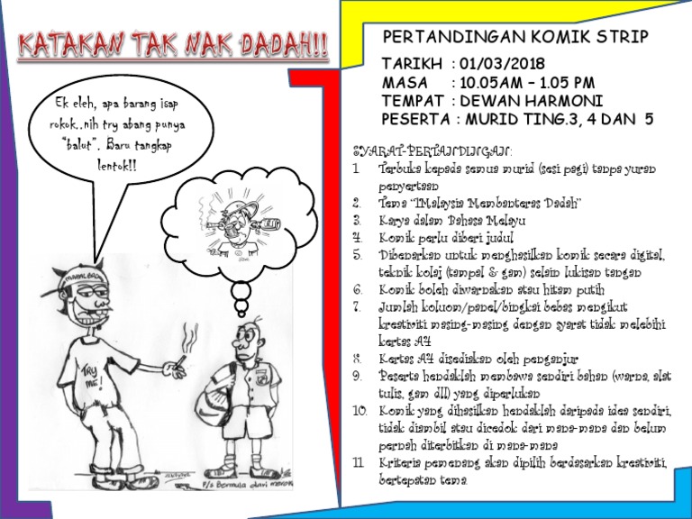 Komik Strip Anti Dadah