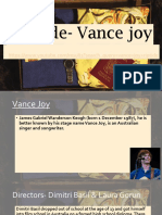 Riptide- Vance Joy