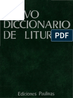 Nuevo Diccionario de Liturgia I PDF