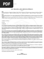 Ley Orgánica Del Servicio Público - Losep 175 175