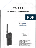 Yaesu FT-411 Technical Supplement Service Manual