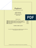 Leoncavallo R. Pagliacci (Libreto. Edición Crítica Giacomo Zani) PDF