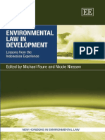 ENVIRONMENTAL LAW-INDONESIA Environmental Law in Development Lessons From The Indonesian Experie PDF