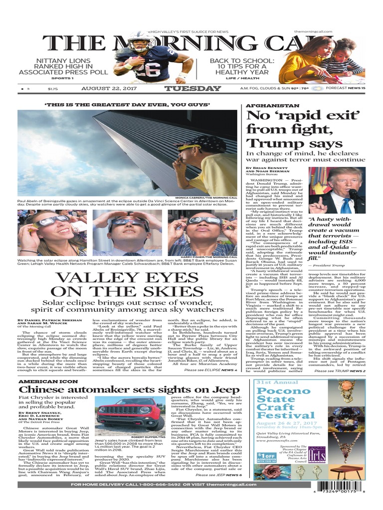 August 22 Issue | PDF | Donald Trump | American Government