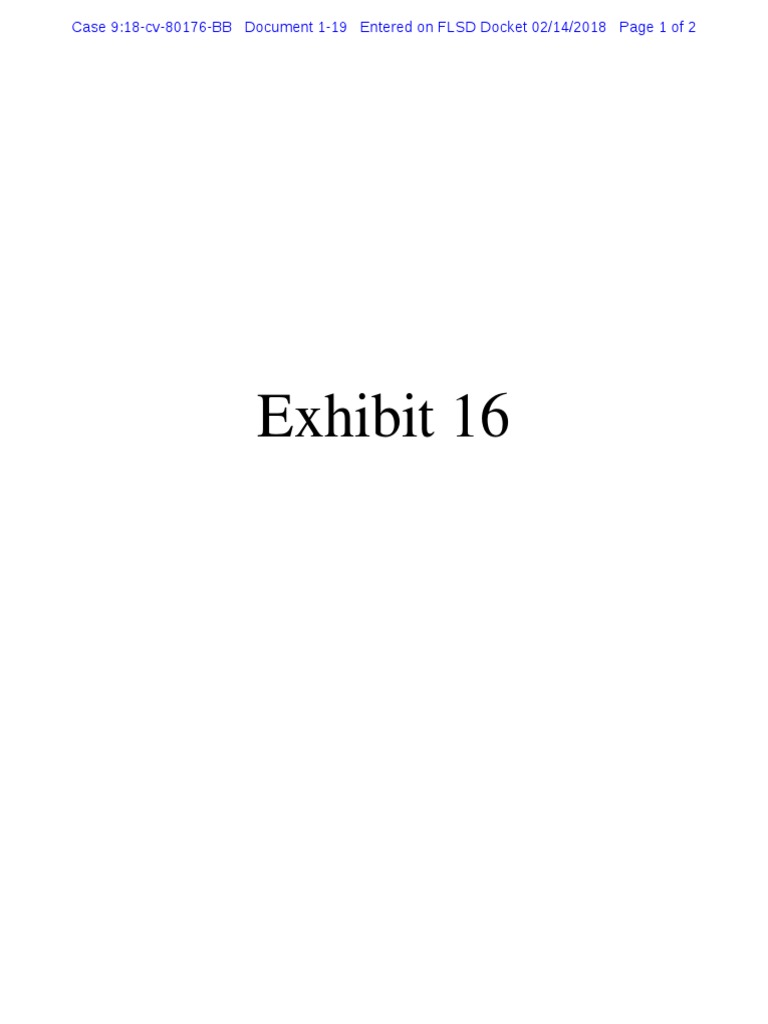 Exhibit 16 Pdf