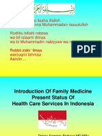 Introduction of Family Medicine Blok 1 Tahun 2013