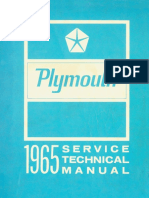 1965 Plymouth Service Manual