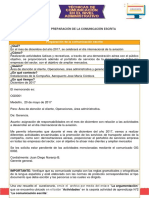 Actividad 2 Preparacion de La Comunicacion Escrita 1tecnicas de Comunicacion A Nivel Administrativo