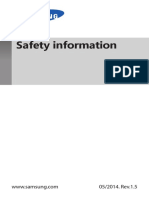 Safety Information Rev.1.5 150514
