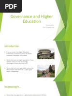 Corporate Governance in Education