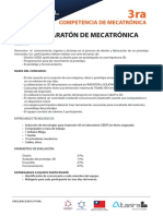 Bases de Competencia Maratón de Mecatrónica