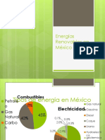 Energías Renovables Para Generar Energía Eléctrica en México