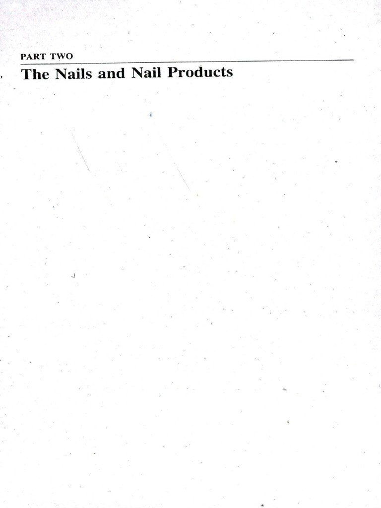 Harrys Cosmetology Chapter 21 25 Nail Anatomy Bleach