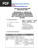 Proyecto de Innovación Educativa Satipo