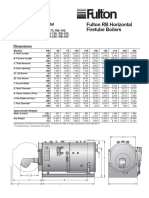 Fulton RB Horizontal Firetube Boilers: Product Data Submittal