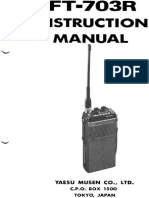 Yaesu FT-703R Instruction Manual