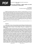 Respectarea Principiilor de Tactica Criminalistica-conditie a Succesului in CP