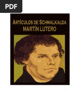 Artículos de Schmalkalda - Martín Lutero