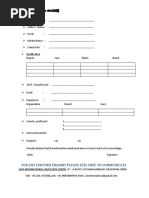 Application Commissioner of Oaths | PDF