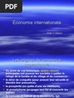 Cours Economie International Introduction Powerpoint 11ppt - 