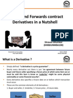 Futures and Forwards Contract Derivatives in A Nutshell: by Shravan Bhumkar (KH08JUNMBA100)