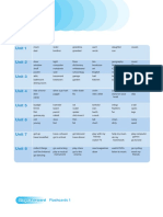 Steps Forward 1 Flashcards