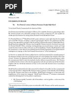 Scot Peterson Press Release