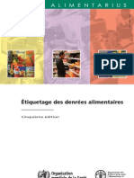 Étiquetage Des Denrées Alimentaires by Nacerinho Dhiya Eddine