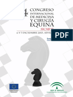 14 Congreso Internacional de Medicina y Cirugia Equina SICAB13 - 0