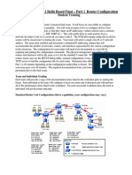 Router Configuration Computer Network Exam Guide