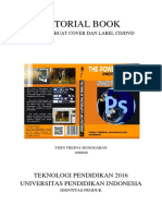 Tutorial Book Pembuatan Cover CD