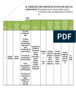 curriculum action plan sel 3